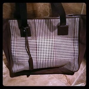 Gently used plaid Ralph Lauren Bag